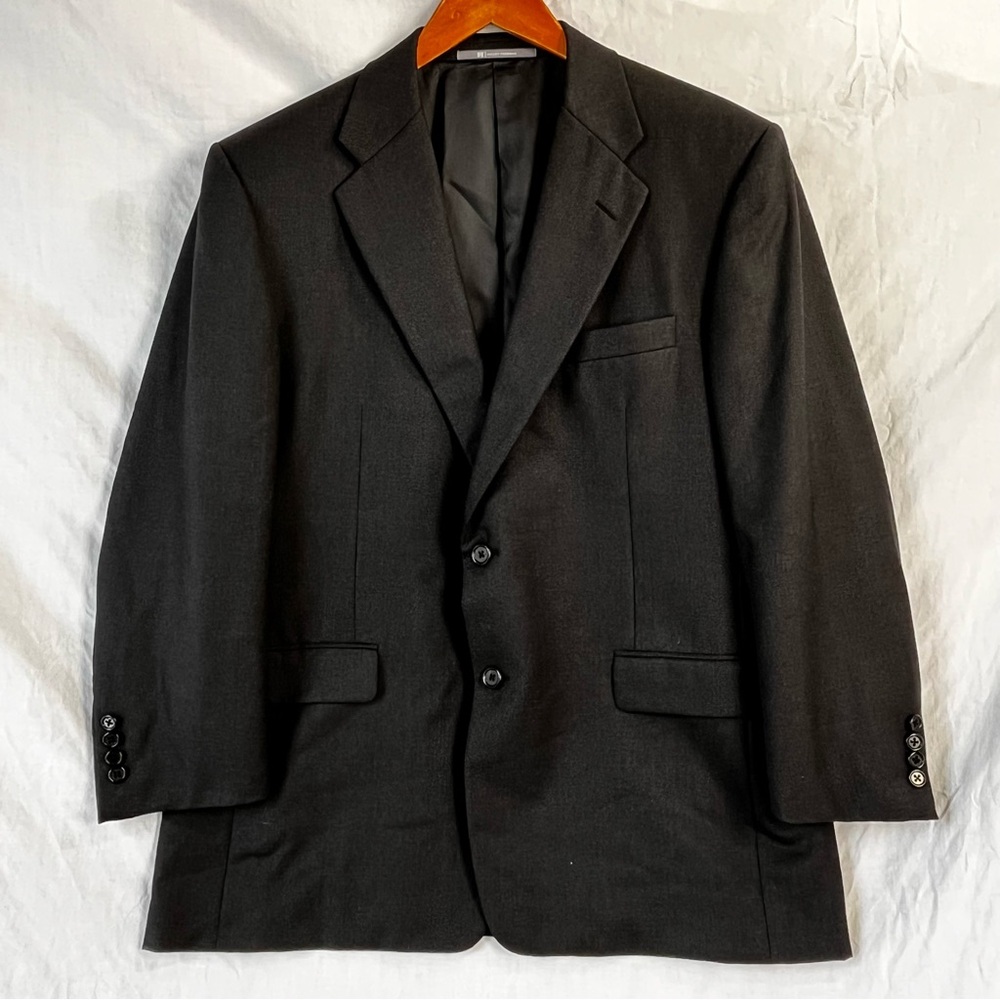 Hickey Freeman x Loro Piana 120s Men 43 Short Tasmanian Wool Blazer Suit Jacket